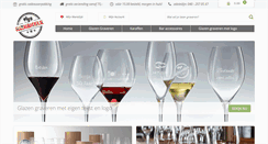 Desktop Screenshot of glazengraveren.nl